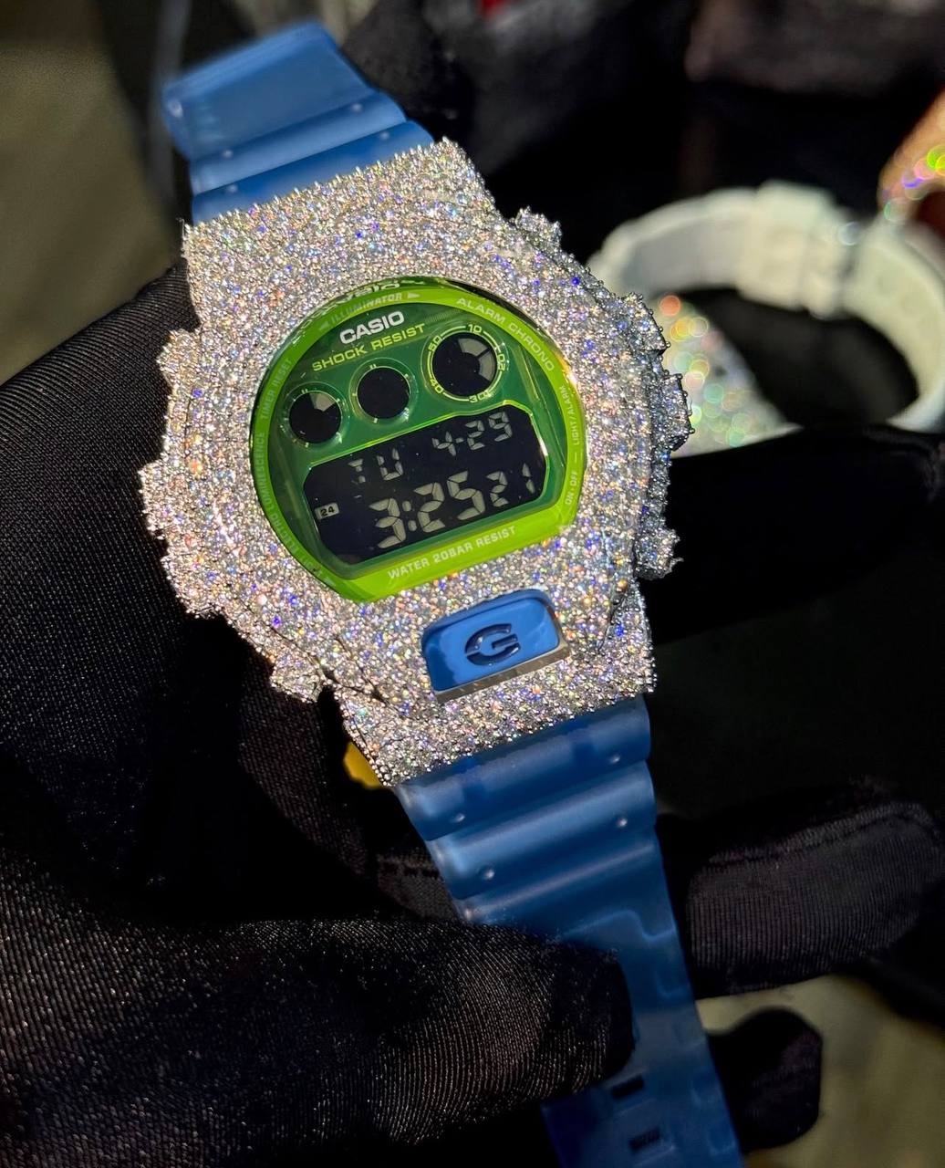 VVS Moissanite G-Shock Watch