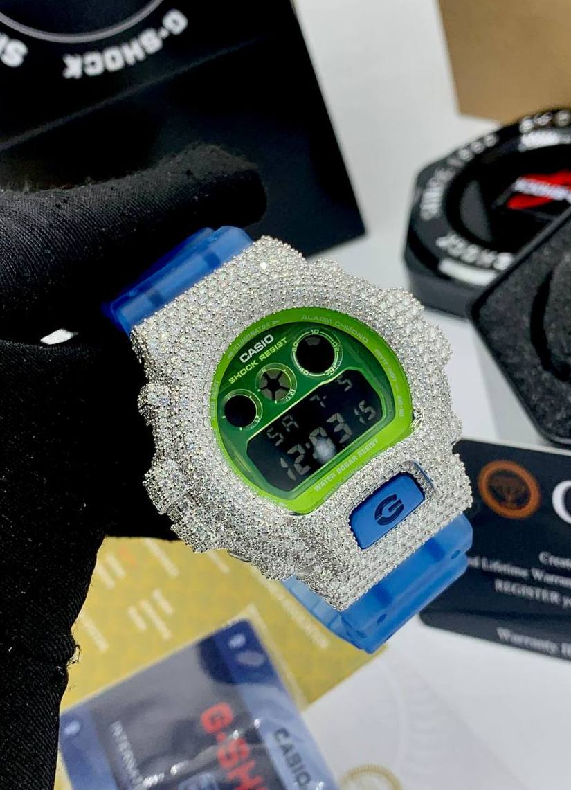 VVS Moissanite G-Shock Watch