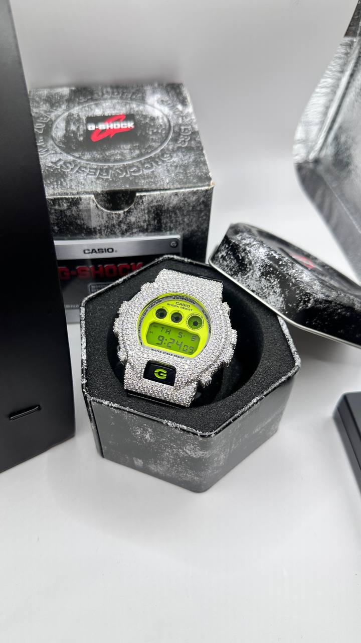 VVS Moissanite G-Shock Watch