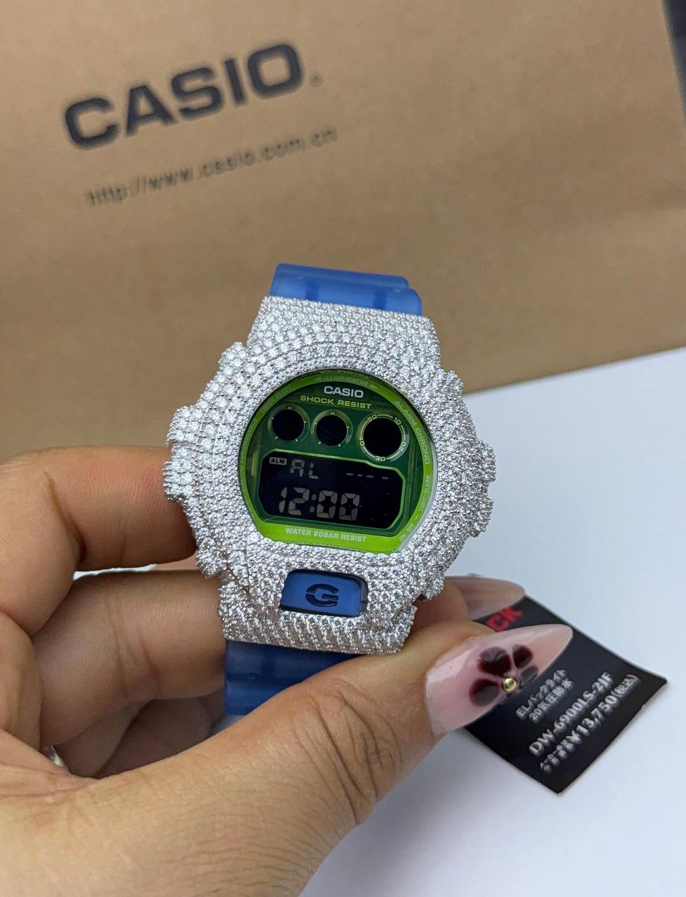VVS Moissanite G-Shock Watch