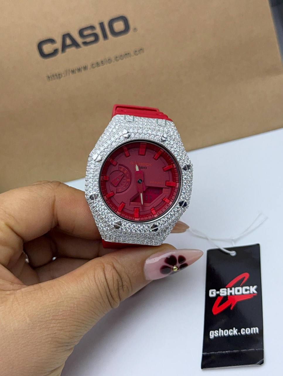 VVS Moissanite G-Shock Watch